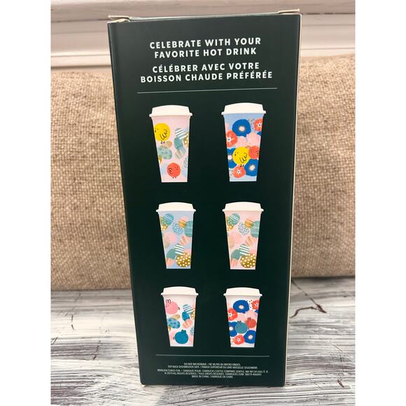 Starbucks 2019 Spring Reusable Hot Cups NEW - Picture 4 of 6